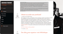 Desktop Screenshot of gdebussac.fr